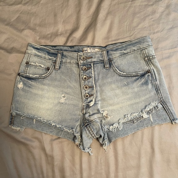 Free People Denim shorts